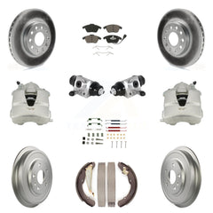 Transit Auto KCG-100348C Disc Brake Kit for 2011-2012 Volkswagen Jetta - Front and Rear product image