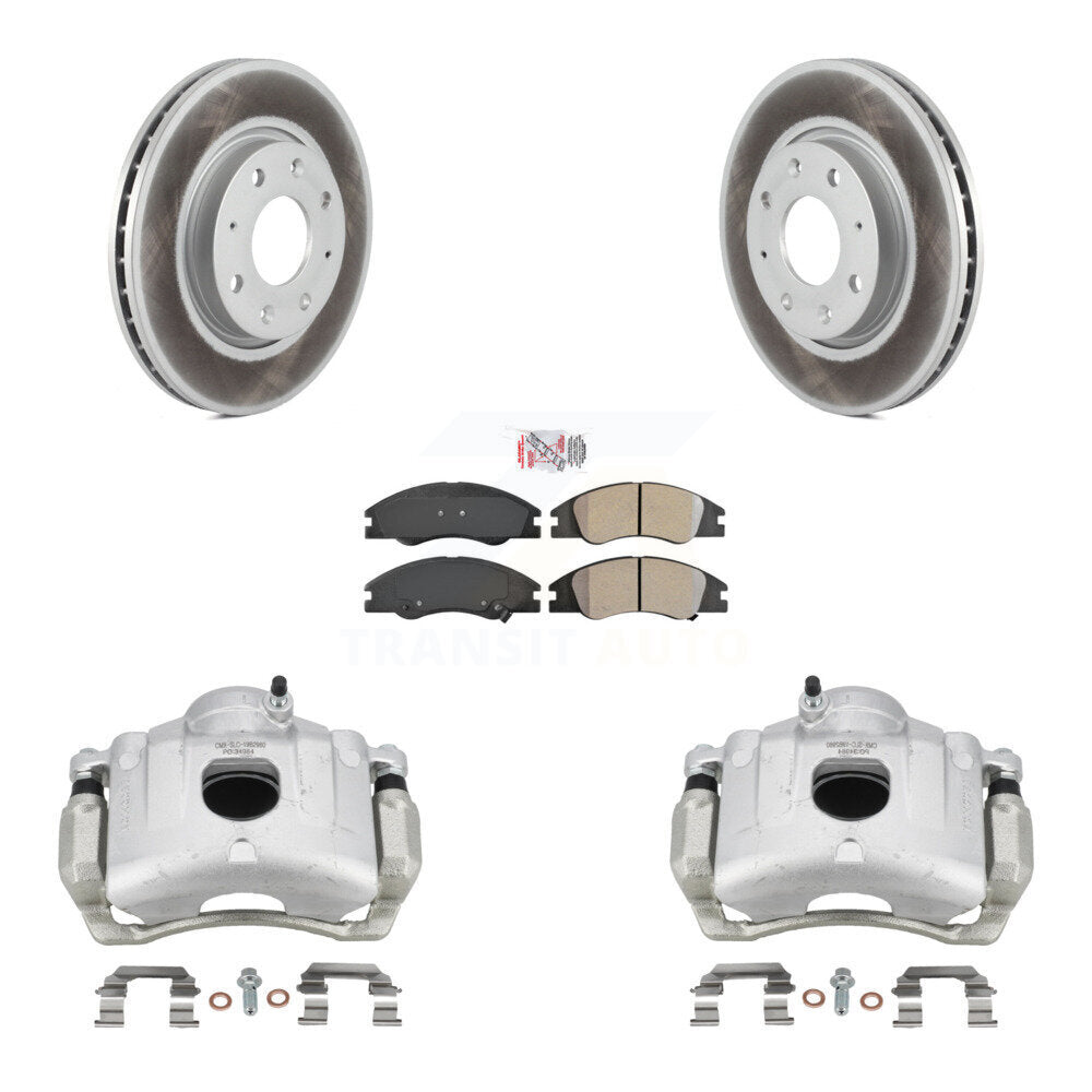 Transit Auto KCG-100348N Disc Brake Kit for 2004-2009 Kia Spectra, Kia Spectra5 - Front product image