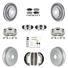 Transit Auto KCG-100348P Disc Brake Kit for 2011-2016 Chevrolet Cruze Limited, Chevrolet Cruze - Front and Rear product image
