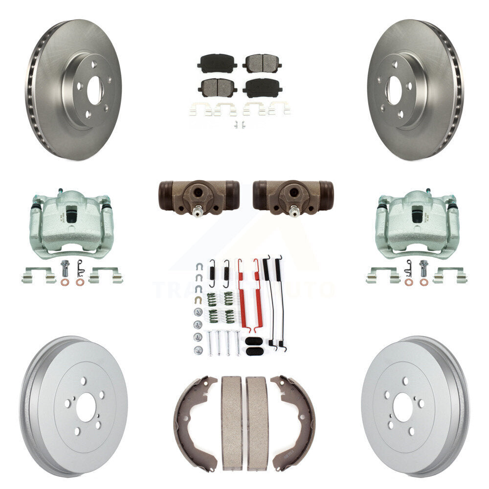 Transit Auto KCG-100348S Disc Brake Kit for 2006-2008 Pontiac Vibe, Toyota Matrix - Front and Rear product image