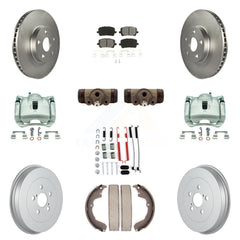 Transit Auto KCG-100348S Disc Brake Kit for 2006-2008 Pontiac Vibe, Toyota Matrix - Front and Rear product image