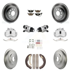 Transit Auto KCG-100349C Disc Brake Kit for 2011-2012 Volkswagen Jetta - Front and Rear product image