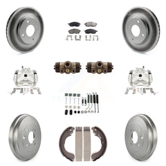 Transit Auto KCG-100349P Disc Brake Kit for 2007-2014 Nissan Versa, Nissan Cube - Front and Rear product image