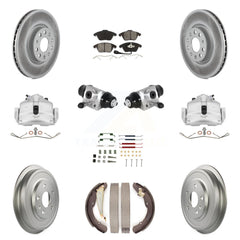 Transit Auto KCG-100349S Disc Brake Kit for 2011-2012 Volkswagen Jetta - Front and Rear product image