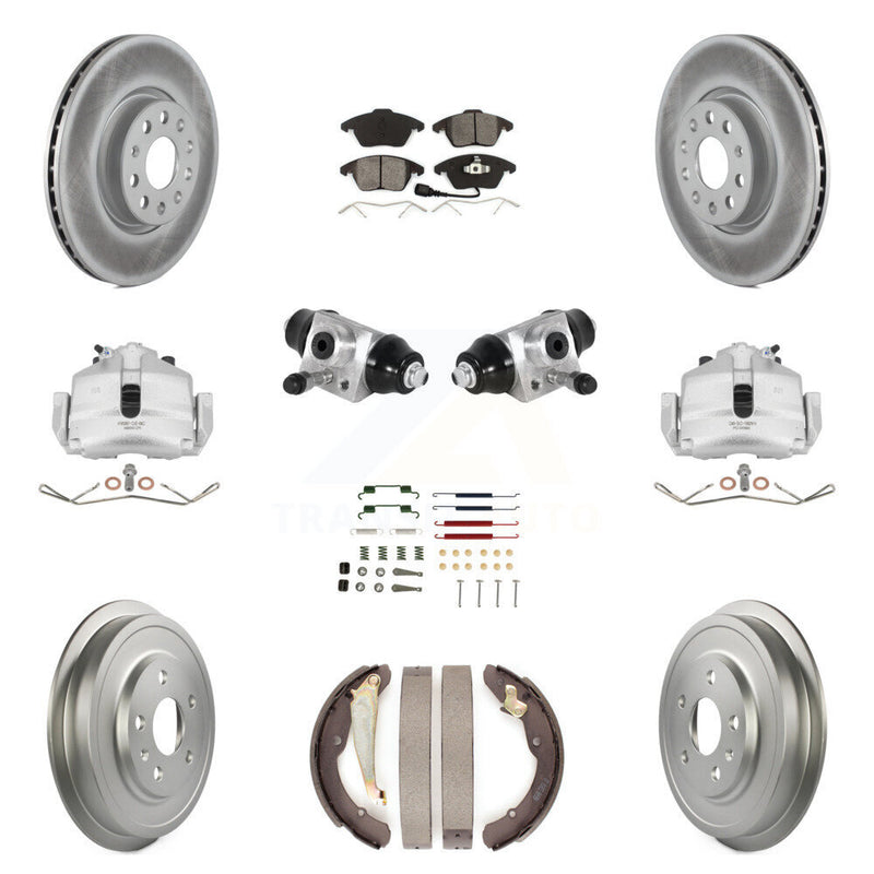 Transit Auto KCG-100349S Disc Brake Kit for 2011-2012 Volkswagen Jetta - Front and Rear product image