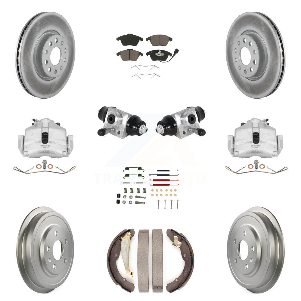 Transit Auto KCG-100350C Disc Brake Kit for 2011-2012 Volkswagen Jetta - Front and Rear product image