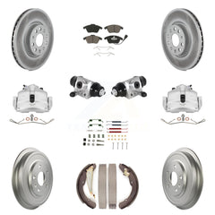 Transit Auto KCG-100350C Disc Brake Kit for 2011-2012 Volkswagen Jetta - Front and Rear product image