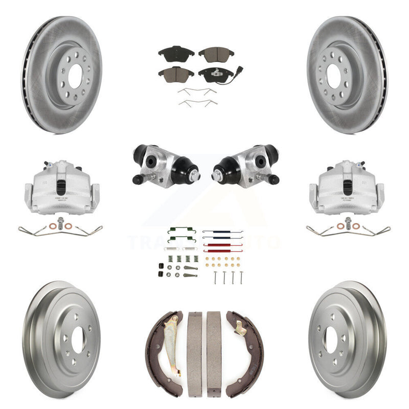 Transit Auto KCG-100350C Disc Brake Kit for 2011-2012 Volkswagen Jetta - Front and Rear product image
