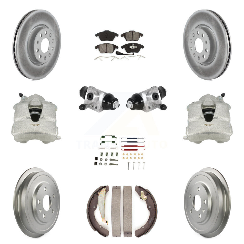 Transit Auto KCG-100350S Disc Brake Kit for 2011-2012 Volkswagen Jetta - Front and Rear product image
