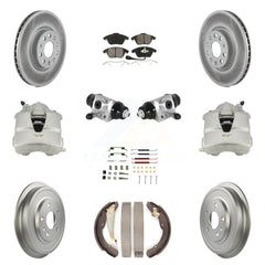 Transit Auto KCG-100350S Disc Brake Kit for 2011-2012 Volkswagen Jetta - Front and Rear product image