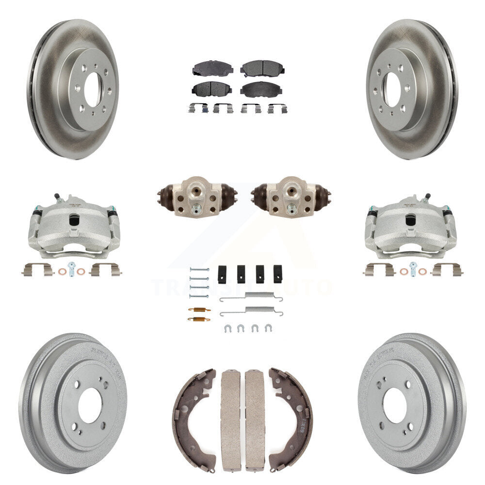 Transit Auto KCG-100350T Disc Brake Kit for 2010-2014 Honda Insight - Front and Rear product image