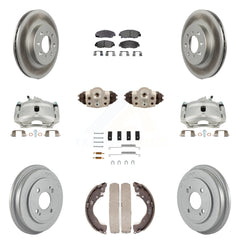 Transit Auto KCG-100350T Disc Brake Kit for 2010-2014 Honda Insight - Front and Rear product image
