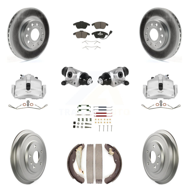 Transit Auto KCG-100351C Disc Brake Kit for 2011-2012 Volkswagen Jetta - Front and Rear product image