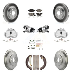 Transit Auto KCG-100351S Disc Brake Kit for 2011-2012 Volkswagen Jetta - Front and Rear product image