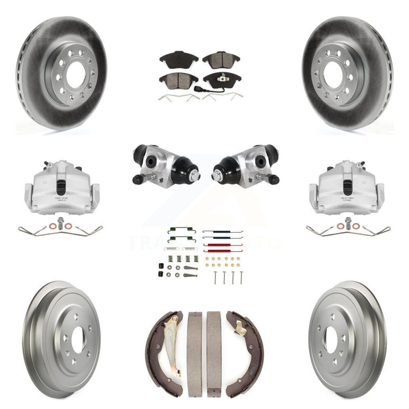 Transit Auto KCG-100351S Disc Brake Kit for 2011-2012 Volkswagen Jetta - Front and Rear product image