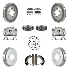 Transit Auto KCG-100351T Disc Brake Kit for 2004-2008 Isuzu i-290, Isuzu i-370, Isuzu i-280 & more - Front and Rear product image