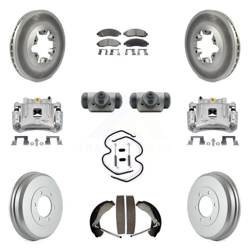 Transit Auto KCG-100351T Disc Brake Kit for 2004-2008 Isuzu i-290, Isuzu i-370, Isuzu i-280 & more - Front and Rear product image