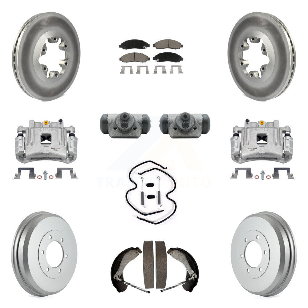 Transit Auto KCG-100352C Disc Brake Kit for 2004-2008 Isuzu i-290, Isuzu i-370, Isuzu i-280 & more - Front and Rear product image