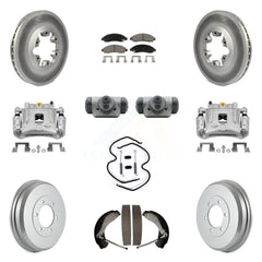 Transit Auto KCG-100352C Disc Brake Kit for 2004-2008 Isuzu i-290, Isuzu i-370, Isuzu i-280 & more - Front and Rear product image