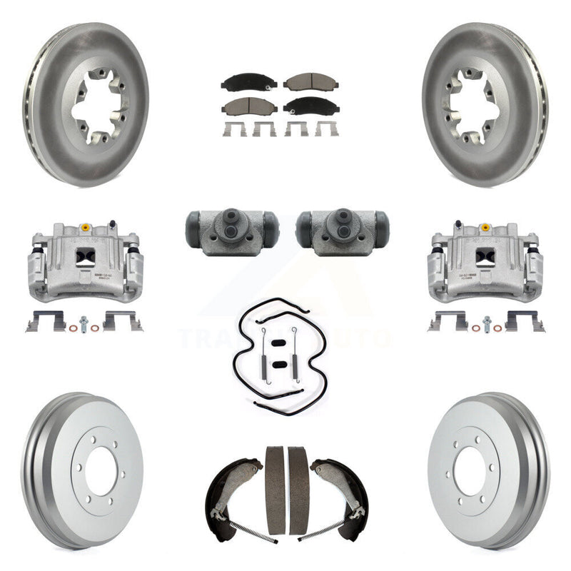 Transit Auto KCG-100352C Disc Brake Kit for 2004-2008 Isuzu i-290, Isuzu i-370, Isuzu i-280 & more - Front and Rear product image