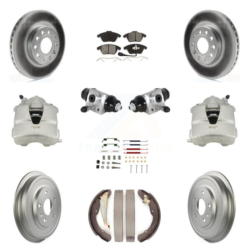 Transit Auto KCG-100352S Disc Brake Kit for 2011-2012 Volkswagen Jetta - Front and Rear product image