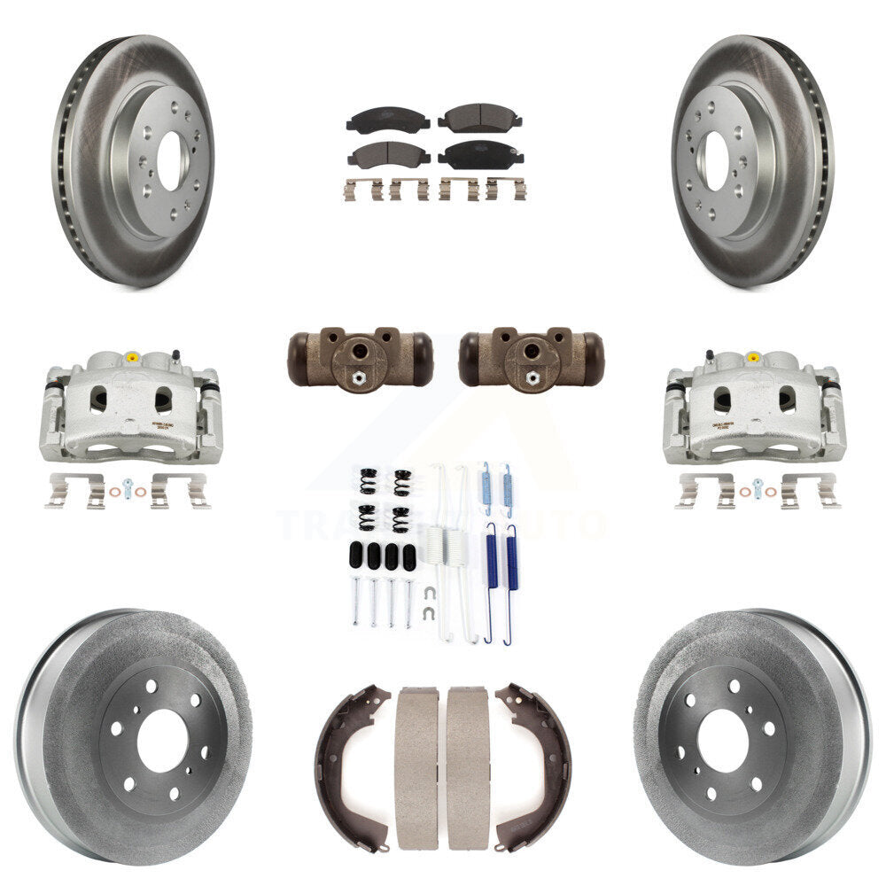 Transit Auto KCG-100352T Disc Brake Kit for 2010-2013 Chevrolet Silverado 1500, GMC Sierra 1500 - Front and Rear product image