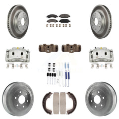 Transit Auto KCG-100352T Disc Brake Kit for 2010-2013 Chevrolet Silverado 1500, GMC Sierra 1500 - Front and Rear product image