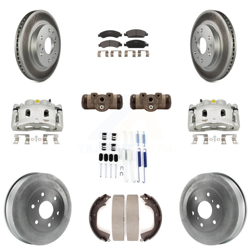 Transit Auto KCG-100352T Disc Brake Kit for 2010-2013 Chevrolet Silverado 1500, GMC Sierra 1500 - Front and Rear product image