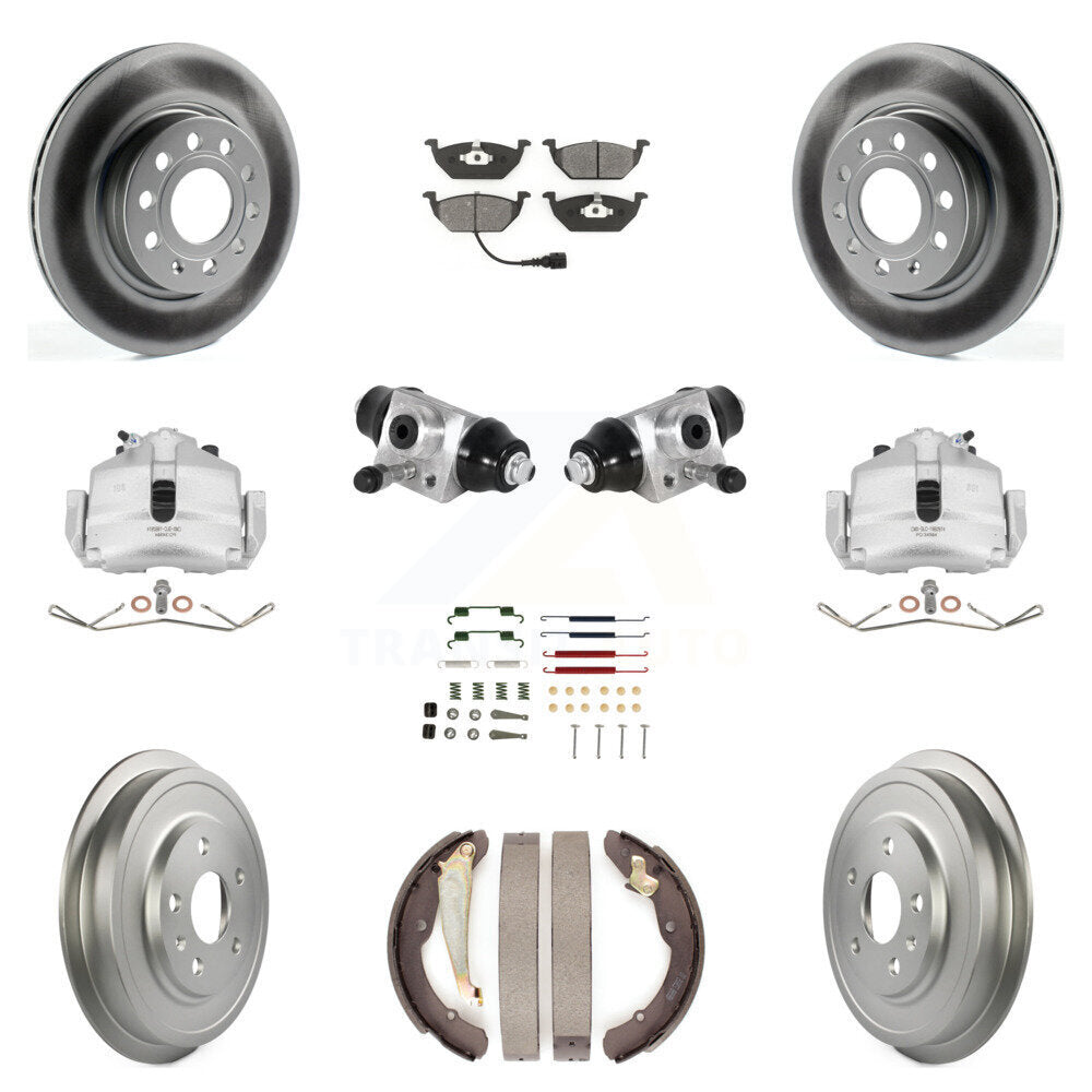 Transit Auto KCG-100353S Disc Brake Kit for 2011-2012 Volkswagen Jetta - Front and Rear product image