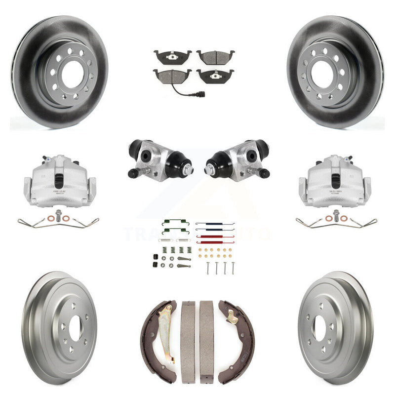 Transit Auto KCG-100353S Disc Brake Kit for 2011-2012 Volkswagen Jetta - Front and Rear product image