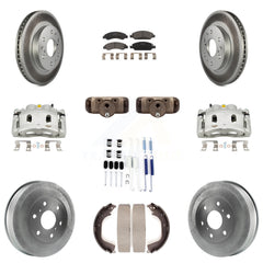 Transit Auto KCG-100353T Disc Brake Kit for 2010-2013 Chevrolet Silverado 1500, GMC Sierra 1500 - Front and Rear product image