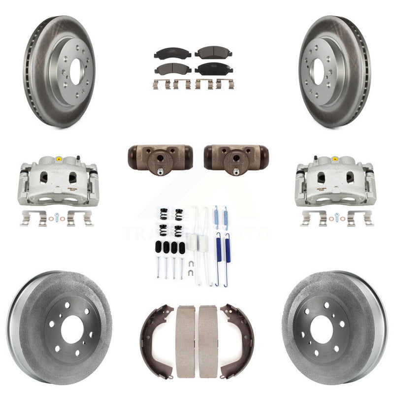 Transit Auto KCG-100353T Disc Brake Kit for 2010-2013 Chevrolet Silverado 1500, GMC Sierra 1500 - Front and Rear product image