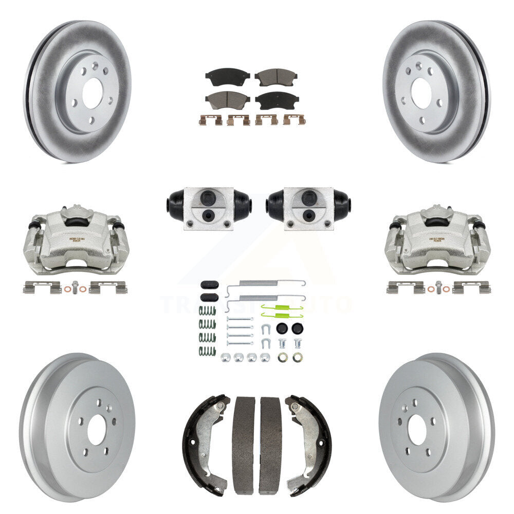 Transit Auto KCG-100354C Disc Brake Kit for 2011-2016 Chevrolet Cruze Limited, Chevrolet Cruze - Front and Rear product image