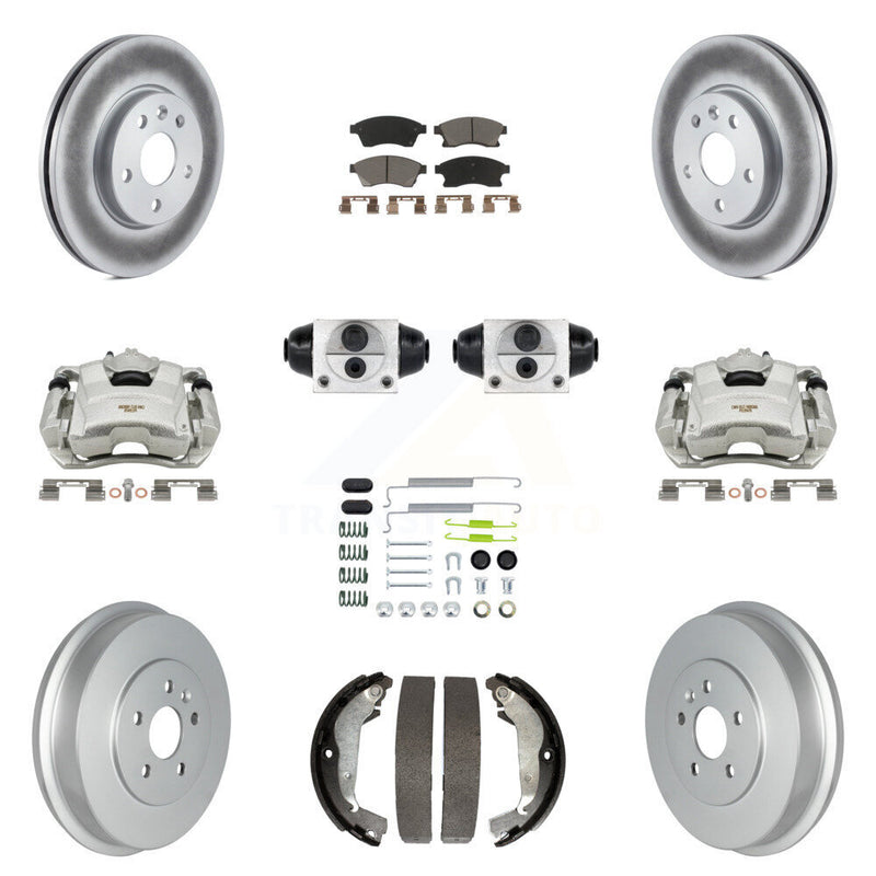 Transit Auto KCG-100354C Disc Brake Kit for 2011-2016 Chevrolet Cruze Limited, Chevrolet Cruze - Front and Rear product image