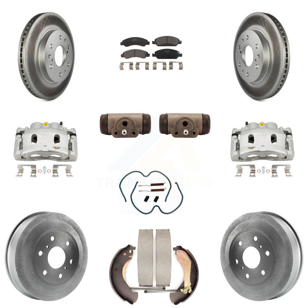 Transit Auto KCG-100354T Disc Brake Kit for 2009 Chevrolet Silverado 1500, GMC Sierra 1500 - Front and Rear product image