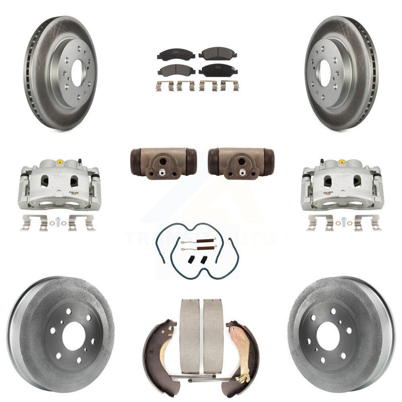 Transit Auto KCG-100354T Disc Brake Kit for 2009 Chevrolet Silverado 1500, GMC Sierra 1500 - Front and Rear product image