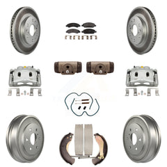 Transit Auto KCG-100355P Disc Brake Kit for 2005-2007 Chevrolet Silverado 1500 Classic, Chevrolet Silverado 1500, GMC Sierra 1500 - Front and Rear product image