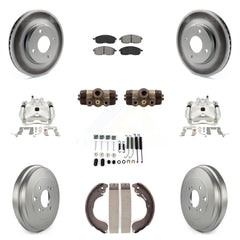 Transit Auto KCG-100355S Disc Brake Kit for 2007-2014 Nissan Versa, Nissan Cube - Front and Rear product image