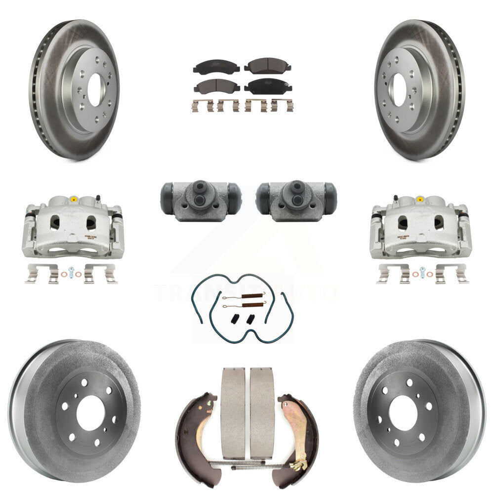 Transit Auto KCG-100355T Disc Brake Kit for 2009 Chevrolet Silverado 1500, GMC Sierra 1500 - Front and Rear product image