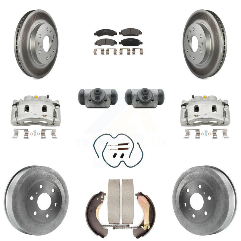 Transit Auto KCG-100355T Disc Brake Kit for 2009 Chevrolet Silverado 1500, GMC Sierra 1500 - Front and Rear product image
