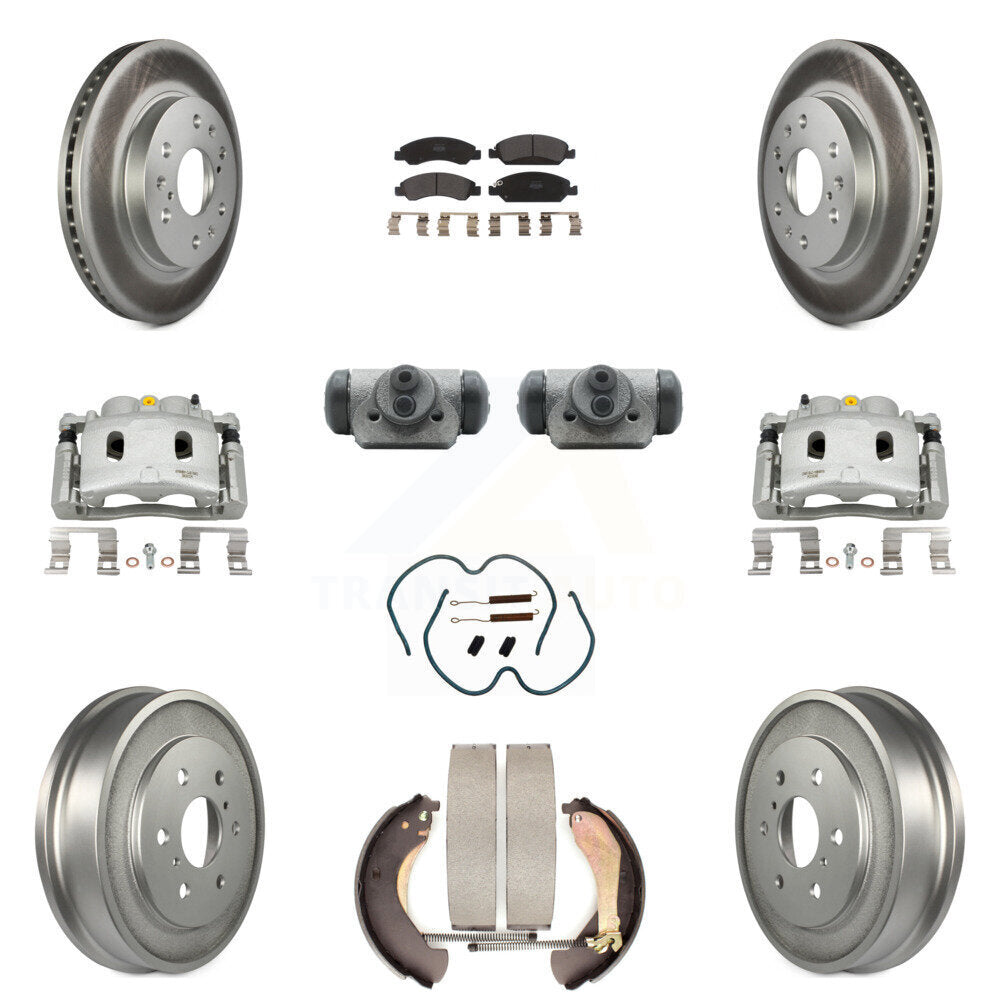 Transit Auto KCG-100357P Disc Brake Kit for 2005-2007 Chevrolet Silverado 1500, Chevrolet Silverado 1500 Classic, GMC Sierra 1500 - Front and Rear product image