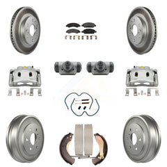 Transit Auto KCG-100357P Disc Brake Kit for 2005-2007 Chevrolet Silverado 1500, Chevrolet Silverado 1500 Classic, GMC Sierra 1500 - Front and Rear product image