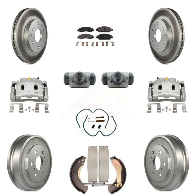 Transit Auto KCG-100357P Disc Brake Kit for 2005-2007 Chevrolet Silverado 1500, Chevrolet Silverado 1500 Classic, GMC Sierra 1500 - Front and Rear product image