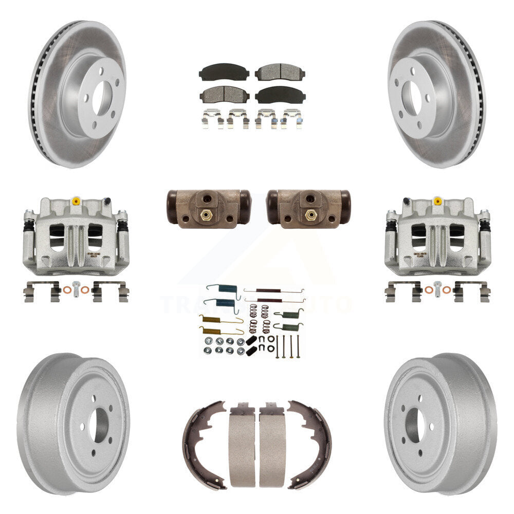 Transit Auto KCG-100357S Disc Brake Kit for 2004-2009 Mazda B4000, Ford Ranger - Front and Rear product image