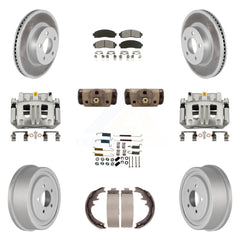 Transit Auto KCG-100357S Disc Brake Kit for 2004-2009 Mazda B4000, Ford Ranger - Front and Rear product image