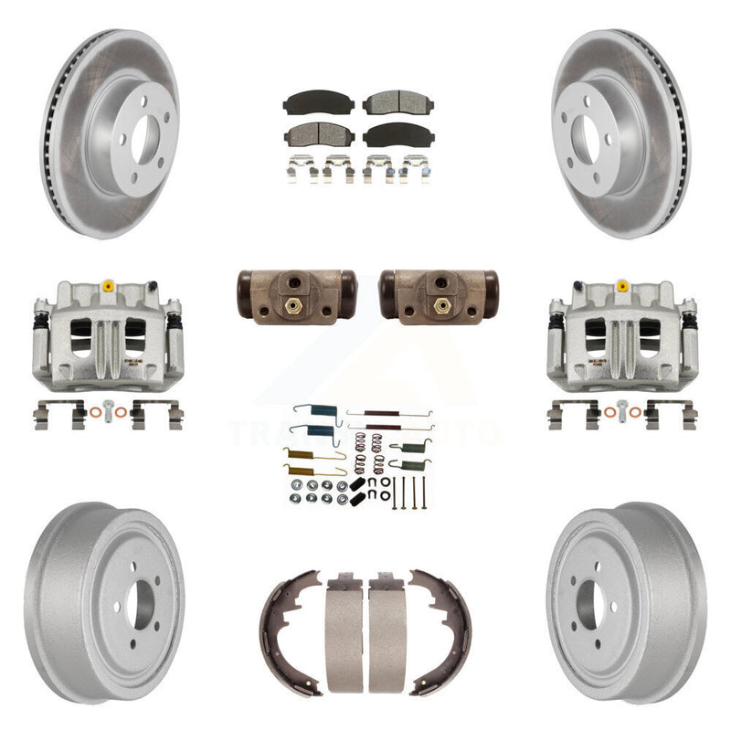 Transit Auto KCG-100357S Disc Brake Kit for 2004-2009 Mazda B4000, Ford Ranger - Front and Rear product image