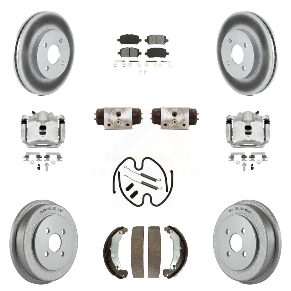 Transit Auto KCG-100358S Disc Brake Kit for 2003 Saturn Ion - Front and Rear product image