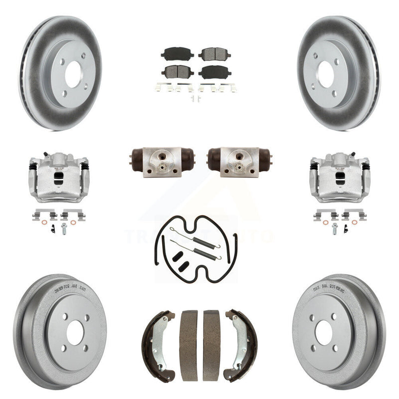 Transit Auto KCG-100358S Disc Brake Kit for 2003 Saturn Ion - Front and Rear product image