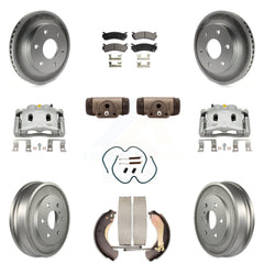 Transit Auto KCG-100359P Disc Brake Kit for 2007 Chevrolet Silverado 1500 - Front and Rear product image
