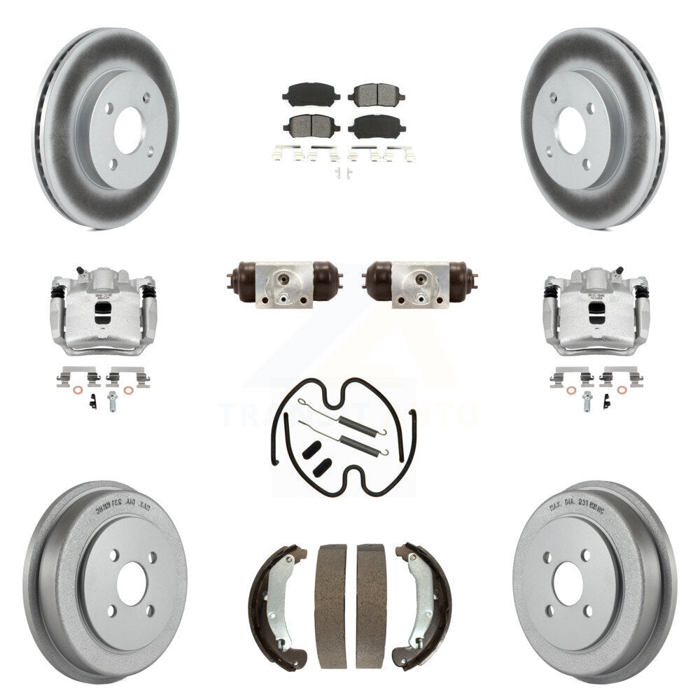 Transit Auto KCG-100359S Disc Brake Kit for 2003-2007 Chevrolet Cobalt, Pontiac Pursuit, Saturn Ion - Front and Rear product image